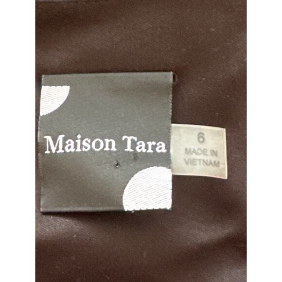 Madison Tara Dress 6 Sheer Fall Floral Lined Handkerchief Hem Fairy Whimsigoth - Picture 9 of 16